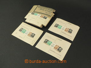 86964 - 1944 GERMANY / HINDENBURG soutisk Mi.512, 513, 515, sestava