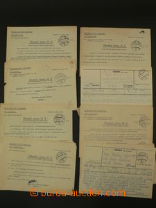 87125 - 1929-38 ČSR II. / POŠTOVNÍ HISTORIE sestava 25ks poštov