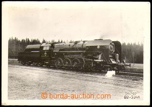 87301 - 1930 RAILWAYS steam locomotive, format 18x12cm, archive ŠK