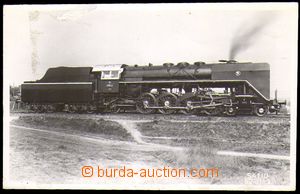 87305 - 1930 RAILWAYS steam locomotive, format 17x11cm, archive ŠK
