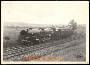 87308 - 1930 RAILWAYS steam locomotive, format 17x12cm, archive ŠK