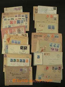 87353 - 1939-45 ČaM zajímavá sestava 120ks dopisů, různé fran