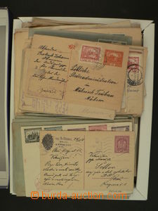 87354 - 1918-38 ČSR I. zajímavá sestava 130ks dopisů, různé f