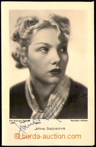 88033 - 1935 ŠEJBALOVÁ Jiřina (1905–1981), česká herečka, v