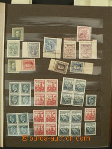 88226 - 1930-45 ČaM, ČSR II., NĚMECKO sestava známek a aršík