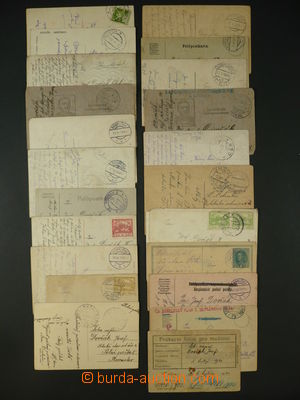 89714 - 1918-24 POLNÍ POŠTA / RAKOUSKO-UHERSKO, ČSR I. sestava