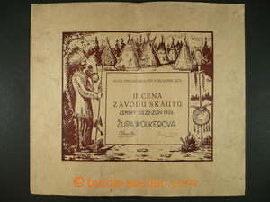 89857 - 1936 SCOUTING Diploma II. price plant/race of scouts - Coun