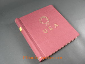 90162 - USA albové listy Schaubek 1847–1959 a OSN 1951–60 v p