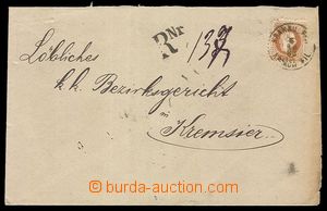 91154 - 1883 R-dopis vyfr. známkou Mi.39, DR KRAKAU/ KRAKÓW/ 6.10.