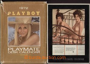91371 - 1971 PLAYBOY Playmate Calendar, June 1972, table calendar,