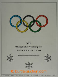 92479 - 1976 NÁMĚTOVÁ FILATELIE / SPORT / XII. zimní OH Innsbruc