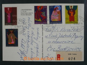 93795 - 1969 R-pohlednice do ČSR, vyfr. zn. Mi.492-494 a 501-502, DR