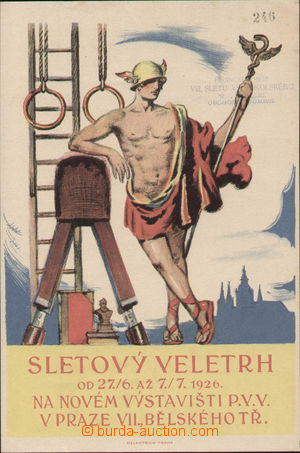 94244 - 1926 SOKOL sletový veletrh, Praha, formát A4, bezvadné