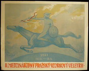 94324 - 1921 EXHIBITIONS advertisement poster, International sample