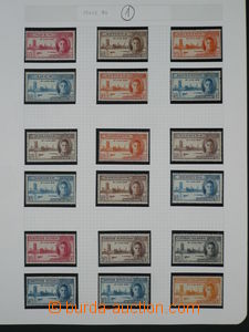 94343 - 1945-46 GREAT BRITAIN / COLONIES sestava 89ks známek Victo