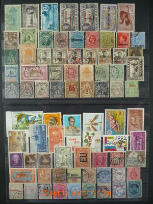 95358 - 1980-1970 WW partie 80 kusů různých známek, průřez zn