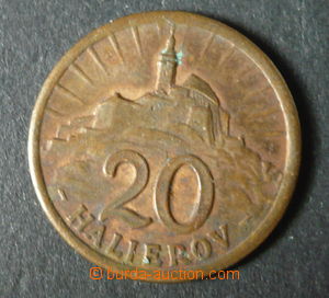 96113 - 1942 SLOVENSKO 20h, Cu, kvalita 1-/1-