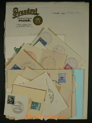 96386 - 1939-45 PŘÍLEŽITOSTNÁ RAZÍTKA / ČaM sestava výstři