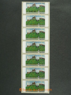 97251 - 2000 Pof.AT1 Veveří, varianta I., 7-páska různých zajímavos