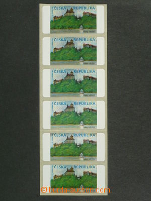 97253 - 2000 Pof.AT1 Veveří, varianta I., papír oz-m, 6-páska různý