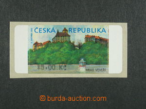 97278 - 2000 Pof.AT1 Veveří, hodnota 5,00Kč s hvězdičkou, varianta I