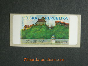 97284 - 2000 Pof.AT1 Veveří, hodnota 5,00Kč s hvězdičkou, varianta I