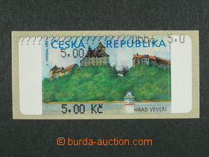 97291 - 2000 Pof.AT1 Veveří, hodnota 5,00Kč bez hvězdičky, varianta