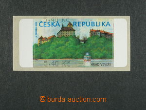 97312 - 2000 Pof.AT1 Veveří, hodnota 5,40Kč bez hvězdičky, varianta