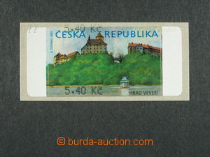 97313 - 2000 Pof.AT1 Veveří, hodnota 5,40Kč bez hvězdičky, varianta
