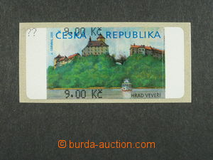97321 - 2000 Pof.AT1 Veveří, hodnota 9,00 Kč bez hvězdičky, varianta