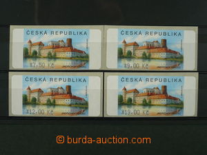 97358 - 2005 Pof.AT3 Jindřichův Hradec, sestava 4 kusů různých hodno