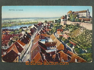 97460 - 1915 PTUJ (Pettau) - pohled přes střechy domů, prošlá F
