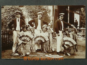97477 - 1907 GRONINGEN - návštěvníci letní restaurace, ateliér