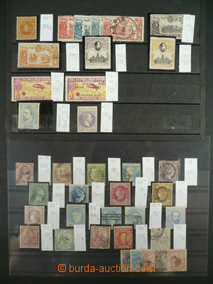 99667 - 1851-1927 SPAIN zajímavá sestava známek, částečně do