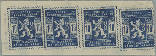 ČESKOSLOVENSKO 1918-1939 V AUKCI 74