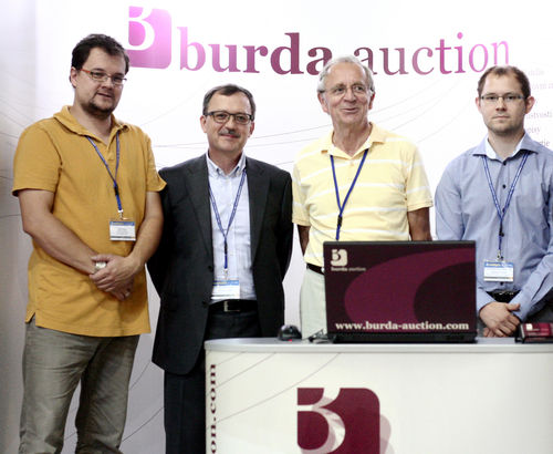 Burda Auction at international fair COLLECTOR in Prague 5. - 7. September