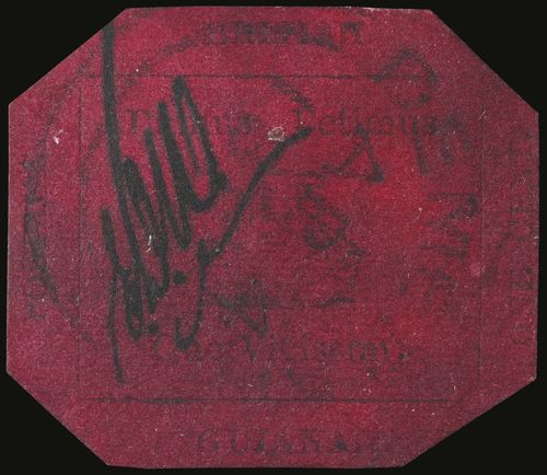 Událost století - Britská Guyana 1c magenta v aukci Sotheby´s v úterý 17. června