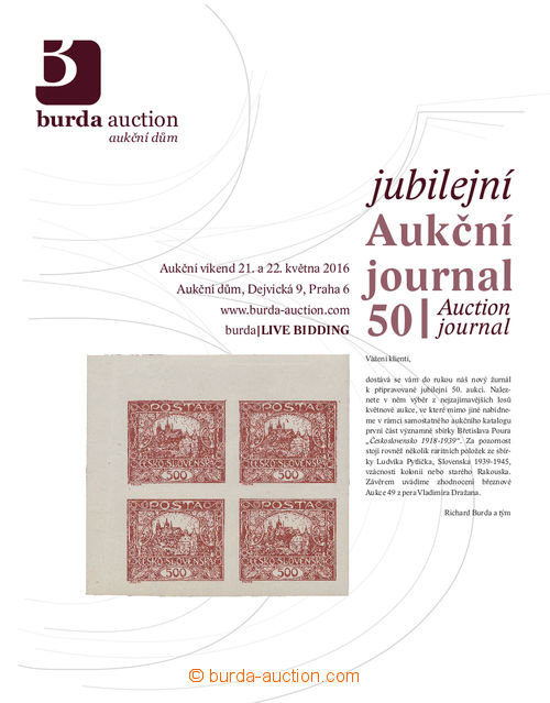 Auction Journal 50 - Jubilee Auction!