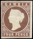 106189 / 844 - Filatelie / Afrika / Západní Afrika / Gambie
