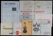 122003 / 0 - Philately / Other Philatelic Domains / Advert - Overprints and Labels / Czechoslovakia 1918-39