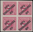 197576 / 3333 - Philately / Czechoslovakia 1918-39 - ex PYTLÍČEK / Posta Ceskoslovenska 1919 Overprint Issue / Austrian Newspaper