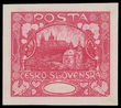 199230 / 3327 - Philately / Czechoslovakia 1918-39 - ex PYTLÍČEK / Hradcany Issue - Trial Prints