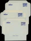 203550 / 0 - Filatelie / ČSR II. / Celiny ČSR II. / CAE - Aerogramy
