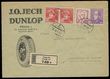 27844 / 2554 - Filatelie / Filatelistické obory / Reklamní přítisky a nálepky / ČSR II