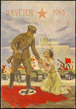 44293 / 4256 - Pohlednice / Motiv / Propaganda - komunizmus