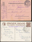 51816 / 1864 - Filatelie / Filatelistické obory / Polní pošta / Rakousko-Uhersko / Etapní razítka