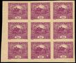 72194 / 83 - Filatelie / ČSR I. / Hradčany 1918 - zkusmé tisky