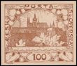 74228 / 84 - Filatelie / ČSR I. / Hradčany 1918 - zkusmé tisky