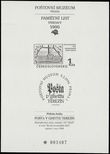 75814 / 1376 - Philately / Czech Republic / Memorial and Privileged Prints