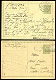 76146 / 883 - Philately / Protectorate Bohemia-Moravia / Postal Stationery B. and M. / Forerunners